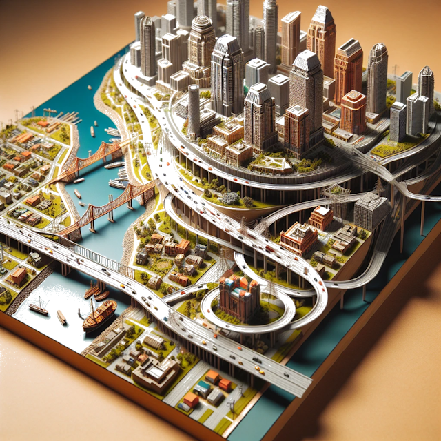 Create an image of intricate miniature model scene that encapsulates the vibrant essence and unique characteristics of City San Diego, in country California styled to echo the fascinating detail and whimsy of Miniatur World.