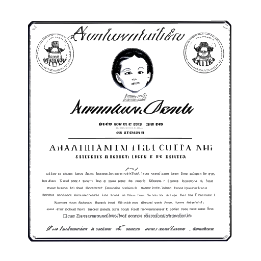 Dessin en ligne d'un acte de naissance représentant les détails de naissance de Bella Thorne avec une petite illustration de la Floride en arrière-plan