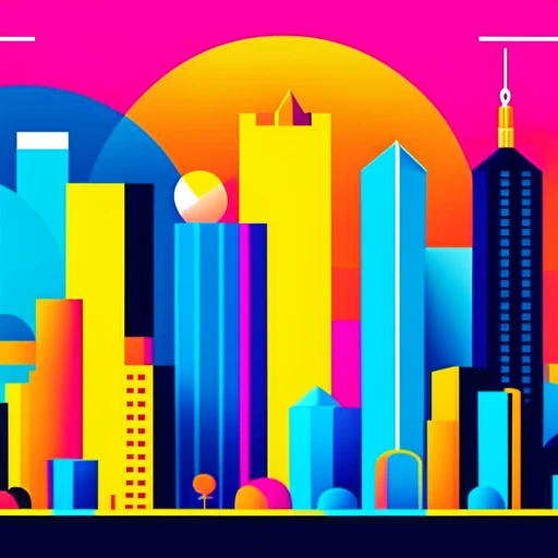 A vibrant graphic illustrating Adam McIntyre's net worth. It features a YouTube play button symbol, stacks of money, and investment symbols like graphs and charts. The background exudes vibrancy and success, with hints of a city skyline and social media motifs.