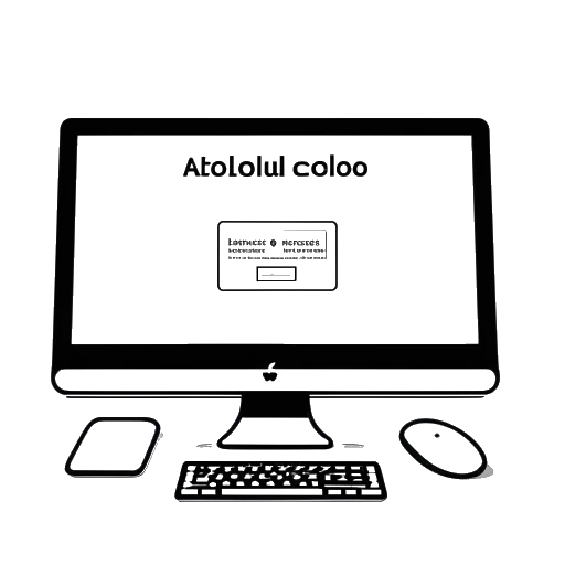 Desenho de arte em linha de uma tela de computador exibindo a página de criação do canal do YouTube, mostrando 'Apollo Legend' digitado no campo de nome de usuário.