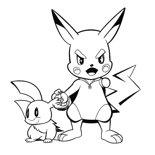 Line art drawing of a person, representing Chris Chan, creating the character Sonichu.