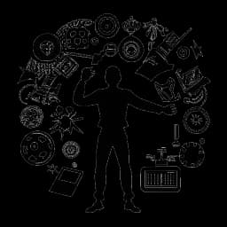 Line art drawing of a man, embodying Brandon Lee, striking a martial arts pose amidst film industry symbols, portraying a lasting legacy and influence on martial arts and cinema.
