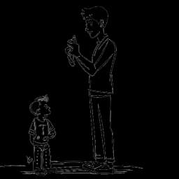 Disegno a linee di una donna, che rappresenta Bella Thorne, in una transizione dinamica da stella Disney per bambini a una sicura regista di film per adulti.