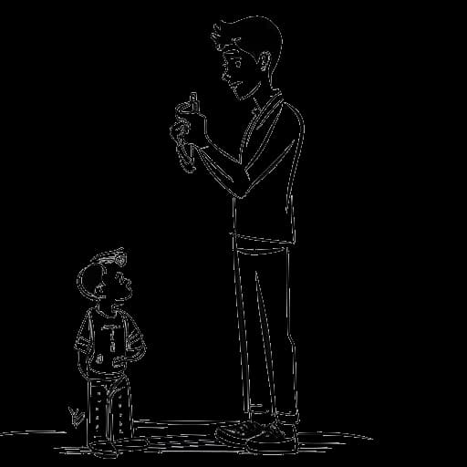 Disegno a linee di una donna, che rappresenta Bella Thorne, in una transizione dinamica da stella Disney per bambini a una sicura regista di film per adulti.