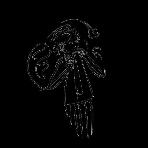 Strichzeichnung einer Person, die Markus Söder darstellt und die COVID-19-Pandemie in Bayern bewältigt sowie frühzeitig Lockdown-Maßnahmen implementiert