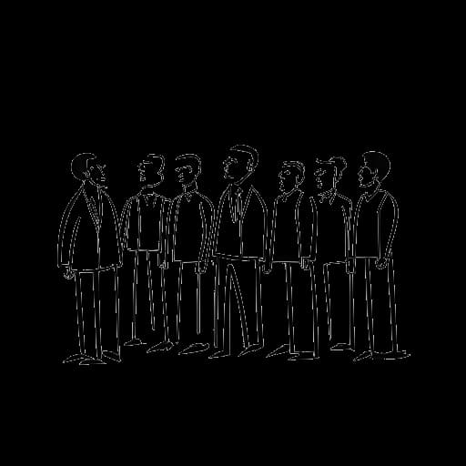 Strichzeichnung einer Person, die Markus Söder darstellt, die eine politische Nachfolge in Betracht zieht und letztendlich Armin Laschet als Unions-Kanzlerkandidaten unterstützt