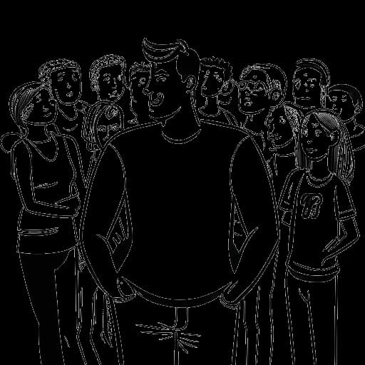 Disegno in stile line art di Cody Ko, guadagnando iscritti dopo i commenti di Jake Paul