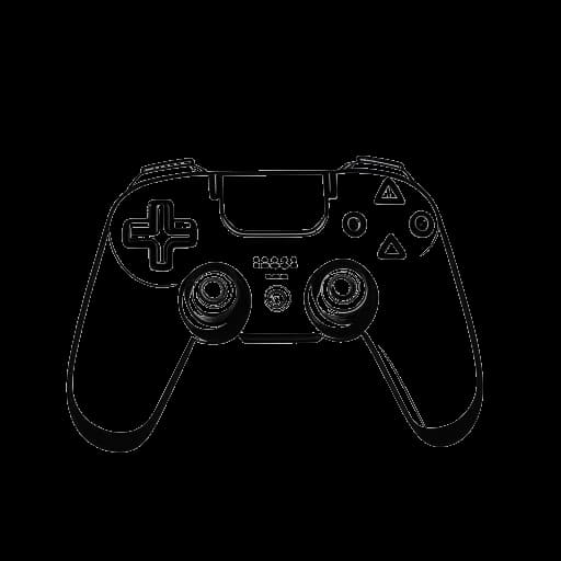 Strichzeichnung eines Mannes, der MontanaBlack darstellt und einen Gaming-Controller in der Hand hält, mit einem Twitch-Logo und der Zahl 88 im Hintergrund.