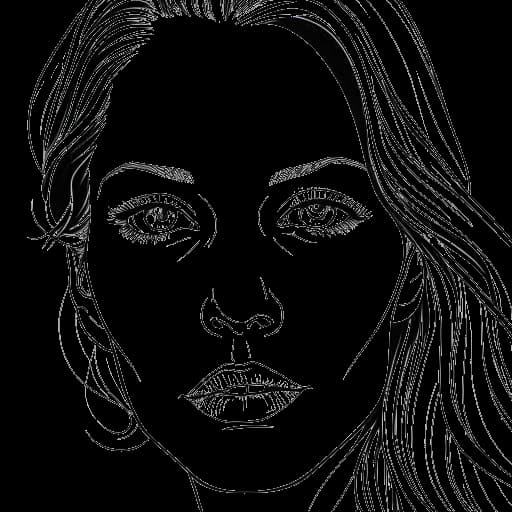 Strichzeichnung eines Magazin-Covers, das Devon Lee Carlsons GQ-Cover darstellt