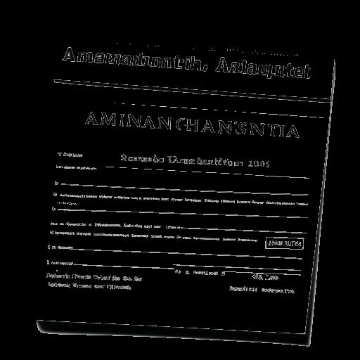 Disegno in bianco e nero di un certificato di nascita rappresentante N3on (Rangesh Mutama), mostrando il suo nome e la data di nascita.