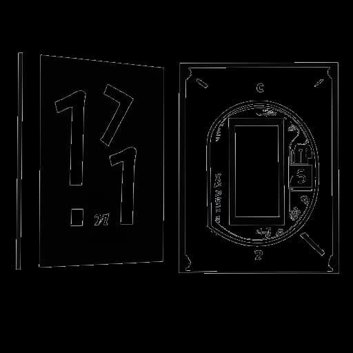 Dessin en ligne de deux pochettes d'album représentant les albums '17' et '?' de XXXTentacion, affichés côte à côte