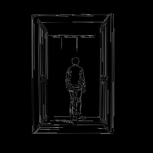 Dessin en ligne de Tee Grizzley sortant de prison, avec son premier single 'First Day Out' sorti peu de temps après