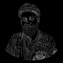 Detailed sketch of a man representing Ryan Gosling, co-owning a Moroccan restaurant, and being a member of an indie band. Known for supporting causes like PETA, intertwining private life with social activism.
