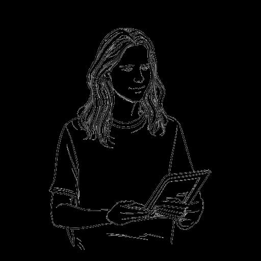 Line art drawing of a young man, representing Bill Kaulitz, holding his autobiography 'Career Suicide: Meine ersten dreißig Jahre'