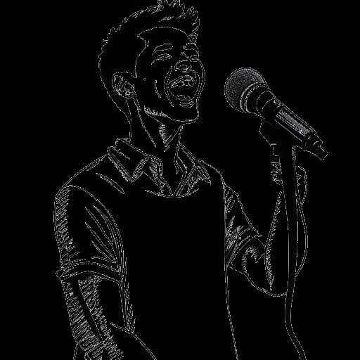 Disegno in arte lineare del primo album al 1º posto di Travis Scott 'Birds in the Trap Sing McKnight'