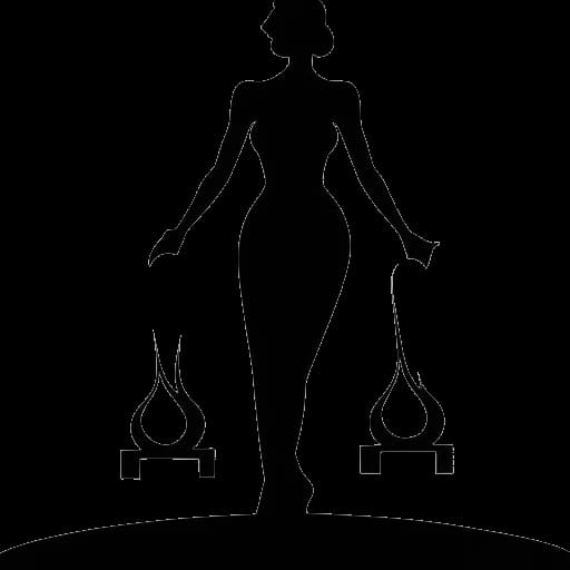 Disegno in bianco e nero di una donna, che rappresenta Cardi B, sul tappeto rosso con in mano un premio Grammy, circondata dai flash delle fotocamere, su uno sfondo bianco.